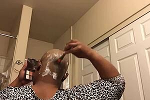 Milf Shaves Head Smooth Bald for Boyfriend's First Time Request
