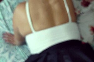 Aunt catches nephew stroking offers quick help