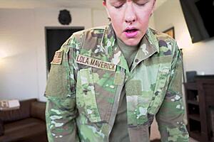 Horny Military Stepmom Lola Maverick Fucks Post Deployment