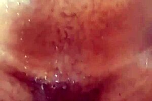 Black bbw milf takes messy creampie doggystyle from huge black cock