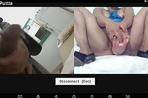 i shove huge dildo deep in my slutty pussy cumming hard