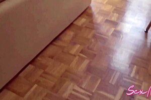 free use milf drops to knees sucks cock rides bent over