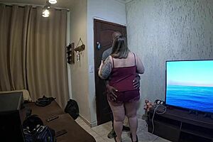 Fucked Buddy's Wife's Ass Raw While Hubby Out - She Cums Hard