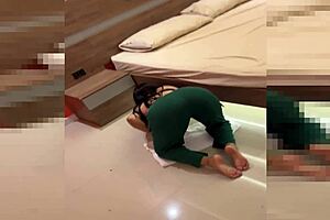 Latina huge ass pushes hard cock to explosion