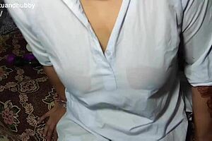 Craving my curvy desi body's sensual anal tease up close