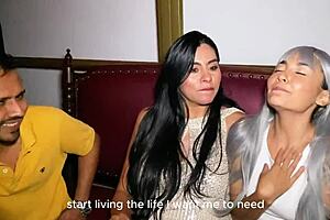 Stepsister Fuck at Swinger Party with Melani Latina!