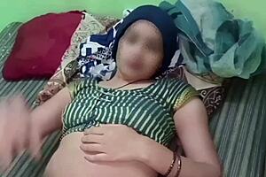 real amateur couple wakes for intense morning fuck ending in hot creampie