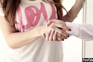 i felt so used as naive teen babysitter fulfilling couple's twisted milf fantasy threesome