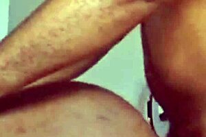 Black bbw milf takes messy creampie doggystyle from huge black cock