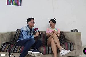 Brother ravages crossdressing bro's long hair lust!