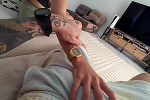 stepsis begs for rough anal creampie but skips her boyfriend this time