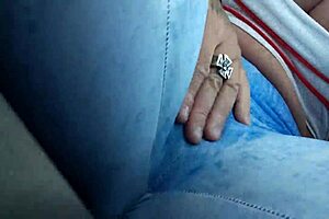 wanna see my huge tits out while i fuck my pussy in the car?