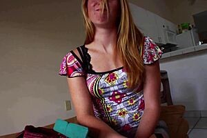 Kirin Desado Blonde Newcomer Fucks Asshole Hard Doggystyle!