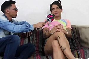 Brother ravages crossdressing bro's long hair lust!