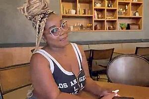 I fuck my girlfriend's best friend and cum on her big tits