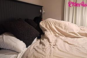 Fans watch me funk stepmom hard in her bed