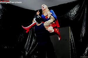 Super Gurl Piper Perri Broken Bound Humiliated Muscular Domination Parody