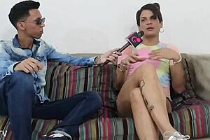 Brother ravages crossdressing bro's long hair lust!