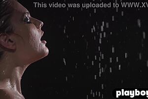 beautiful blonde milf kenna james strips lingerie poses naked pussy tease