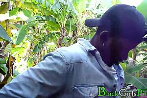 i fucked chioma my village lover in bush almost caught by villagers