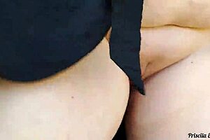 I film stepmom stepsis flashing workout