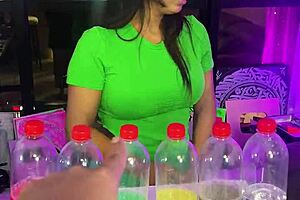 TikTok Bottle Challenge Turns Wild With Stepmom Leyne Rodriguez