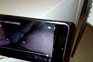 i masturbate hard to subscriber video while cuckold husband films my juicy big clit pussy