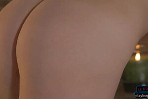 huge tits blonde playboy milf sarah summers strips bombshell style 🔥👙