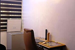 Ebony Fat Ass Maid Bends Over for Domestic Duties