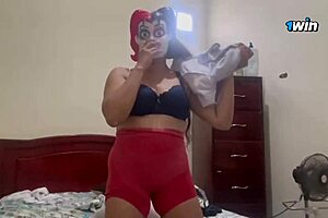 Rich bitch stepmom hits gym then begs for homemade fuck groping her tits and ass