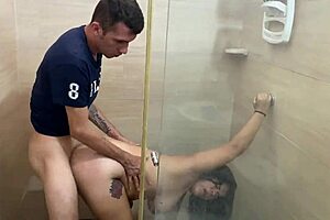 Stepdad Breaks Tiny Pussy And Ass With Huge White Cock!