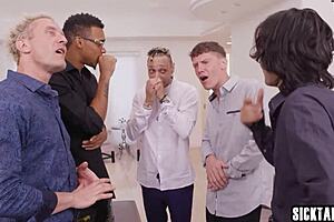 latin kitana montana joins hard gangbang with boyfriend's friends