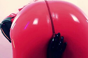 sexy latex milf neighbor seduces with juicy curves tight pussy domination