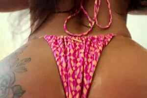 anal challenge: pussy or ass fucking better for this latina milf's gaping holes?