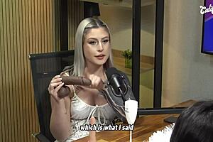 three busty latina milfs steal california tv interview