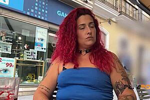 elektra red's curves ride fists and cock wildly