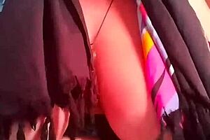 Custom fetish video with big tits milf and huge nipples play!