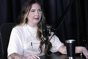 debora esteves sniffs cock hard on sheer red fearing bite