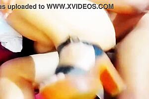 70-year-old mature takes deep anal creampie from young stud  