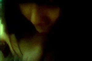 An Asian amateur couple heats up their hotel bedroom night