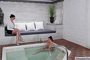 petite lesbian milf licks big tits lawyer pussy