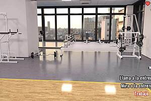 cute big ass roommate plays cock monster game ep 2?