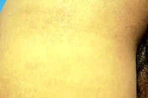 Ebony milf flashes hairy swollen pussy beaver no panties in parking lot gaping tease