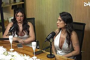 three busty latina milfs steal california tv interview