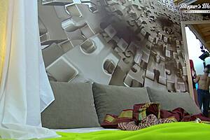 hey, behind scenes nesty with small tits deepthroats huge cock then gets fucked doggystyle quickie!