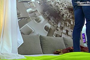 hey, behind scenes nesty with small tits deepthroats huge cock then gets fucked doggystyle quickie!