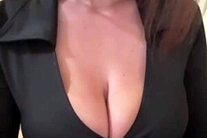 Beautiful Woman Flaunts Her Massive Natural Boobs In Homemade Webcam Show