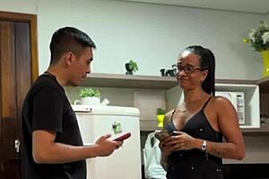 brazilian housewife delivers paid service flashing curvy big ass in homemade casting interview