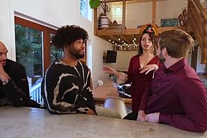 taboo thanksgiving orgy breeds chloe kreams with steve rickz tony genius