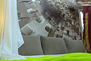 hey, behind scenes nesty with small tits deepthroats huge cock then gets fucked doggystyle quickie!